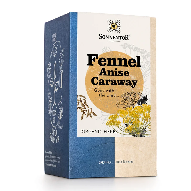 Sonnentor Organic Fennel, Anise & Caraway Tea