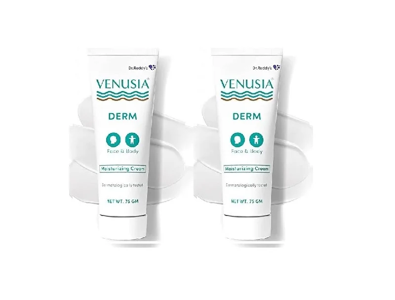 Venusia Derm Moisturizing Cream 75GM, PACK OF 2