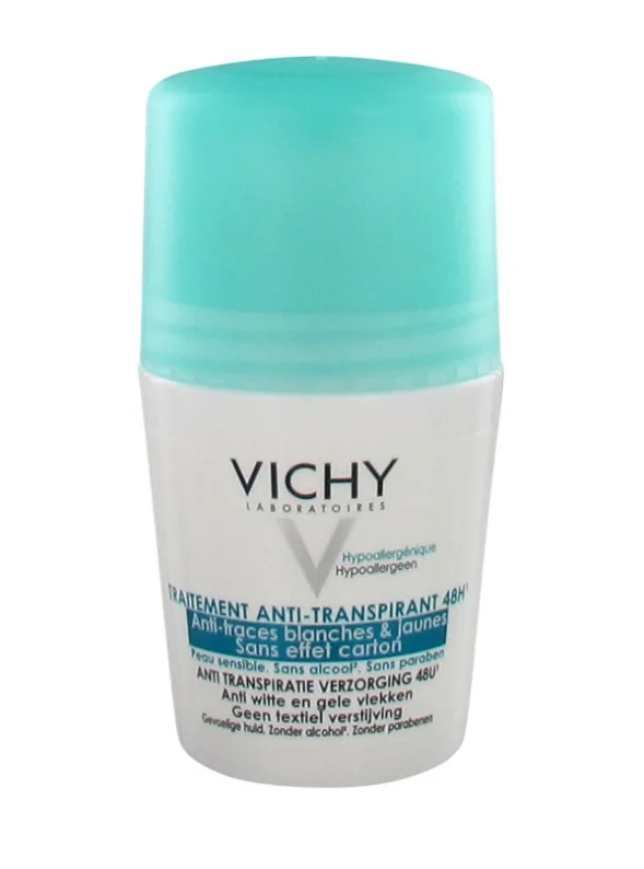 Vichy Anti-Perspirant Deodorant Roll-On - Choose Your Type (24hr/48hr/72hr/96hr)