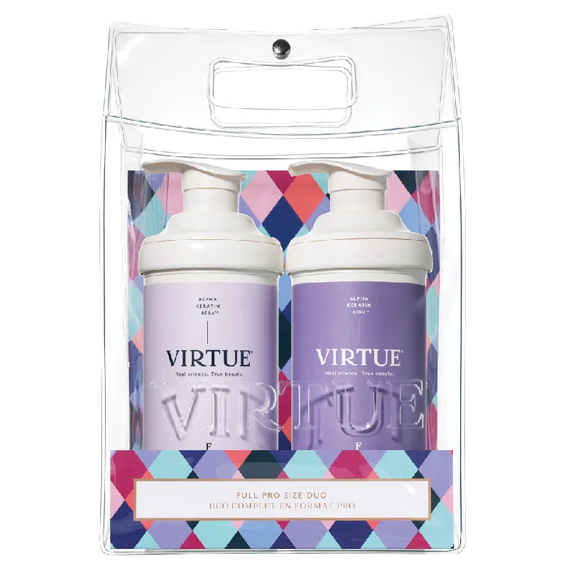 Virtue Hair Repair Full Shampoo and Conditioner 500ml Duo Pack